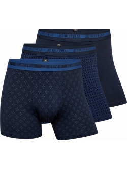 JBS 3pak bambusunderbukser i navy til herre – Outlet
