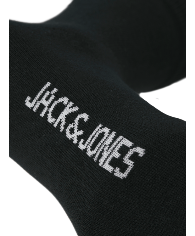 Jack & Jones 3pak bomuldsstrømper i sort til herre billede 3