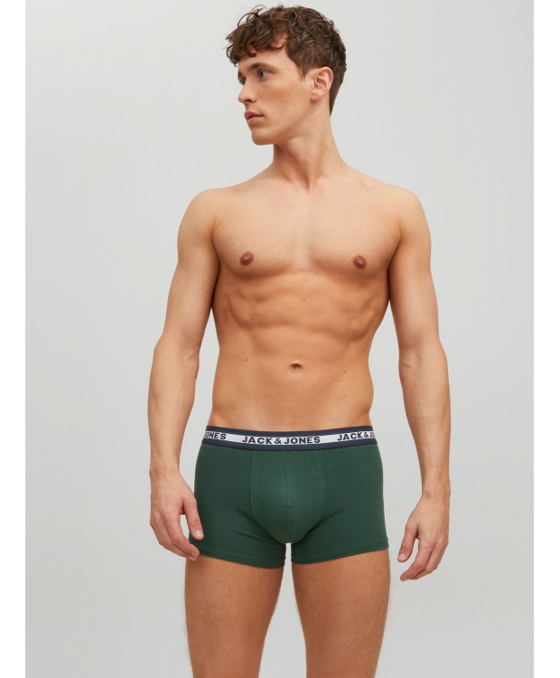Jack & Jones 5pak underbukser/trunks i multifarvet til herre billede 4