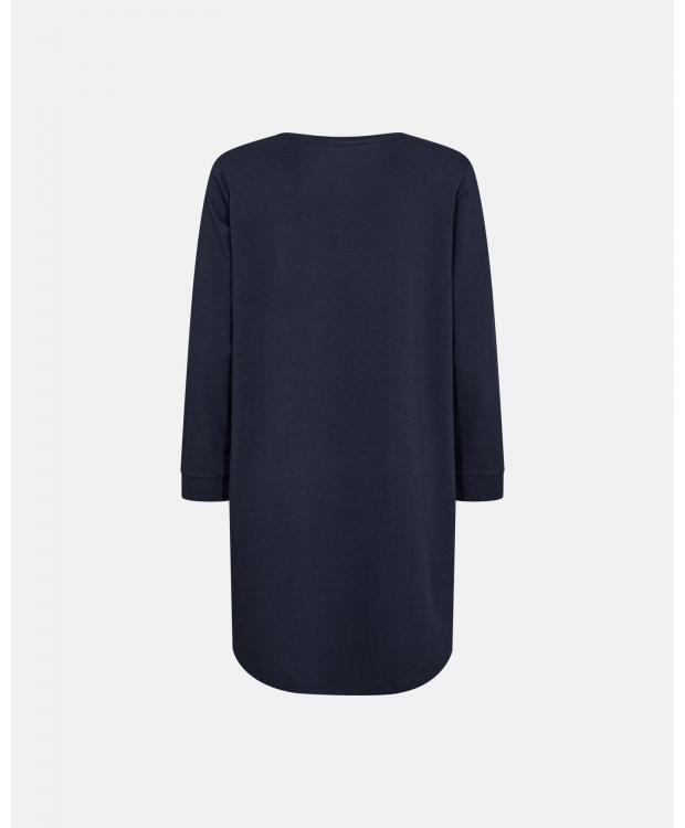 JBS Of Denmark lang langærmet t-shirt i bambus i navy til kvinder billede 2
