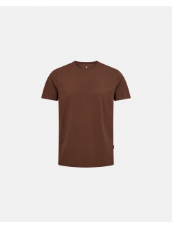JBS Of Denmark bambus t-shirt i brun til herre