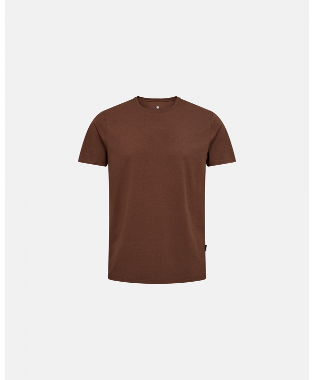 JBS Of Denmark bambus t-shirt i brun til herre billede 1