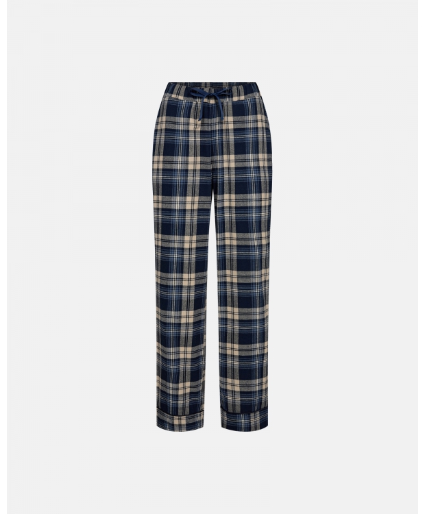 JBS Of Denmark flannel ternet pyjamasbukser i multifarvet til kvinder billede 1