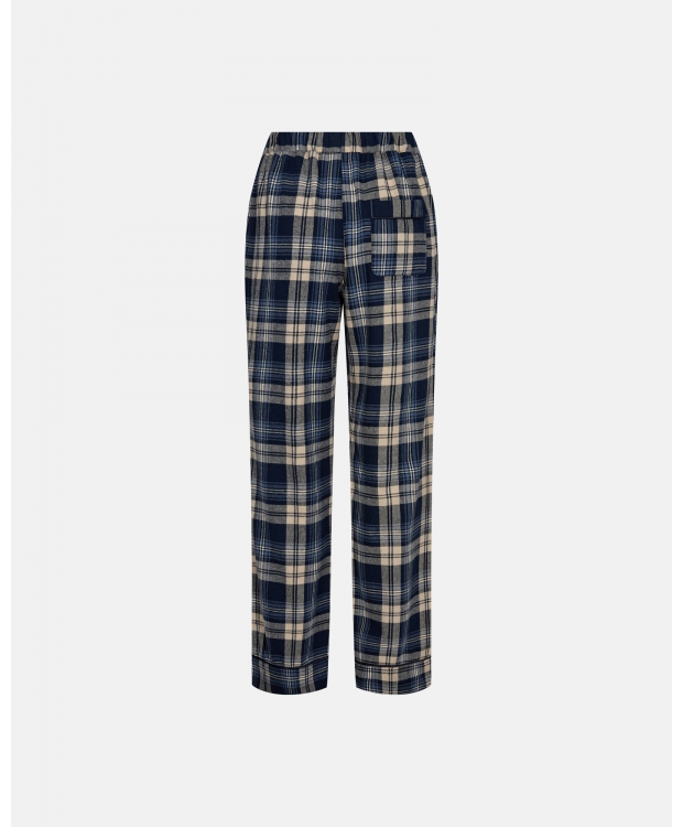 JBS Of Denmark flannel ternet pyjamasbukser i multifarvet til kvinder billede 2