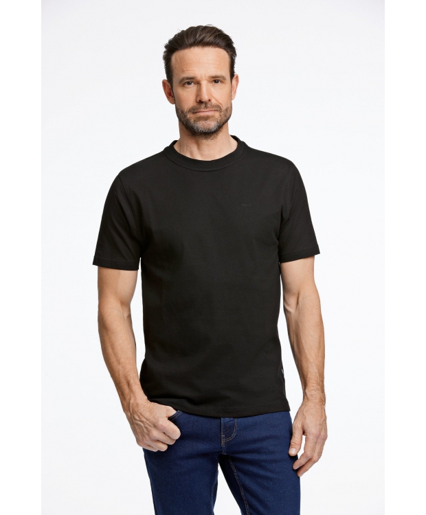 Bison t-shirt i sort med rund hals til herre | Regular fit | billede 6