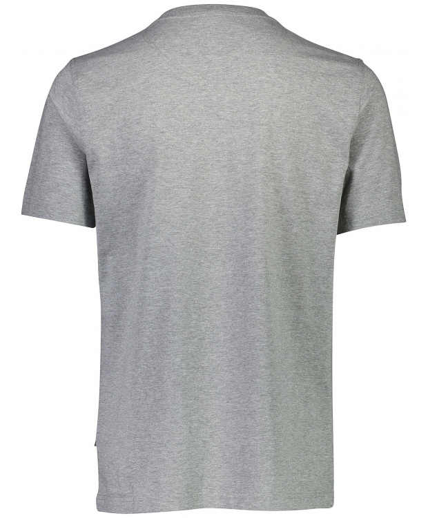 Bison t-shirt i mel-grå med rund hals til herre | Regular fit | billede 2