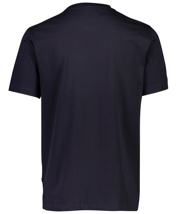 Bison t-shirt i Navy med rund hals til herre | Regular fit | billede 2