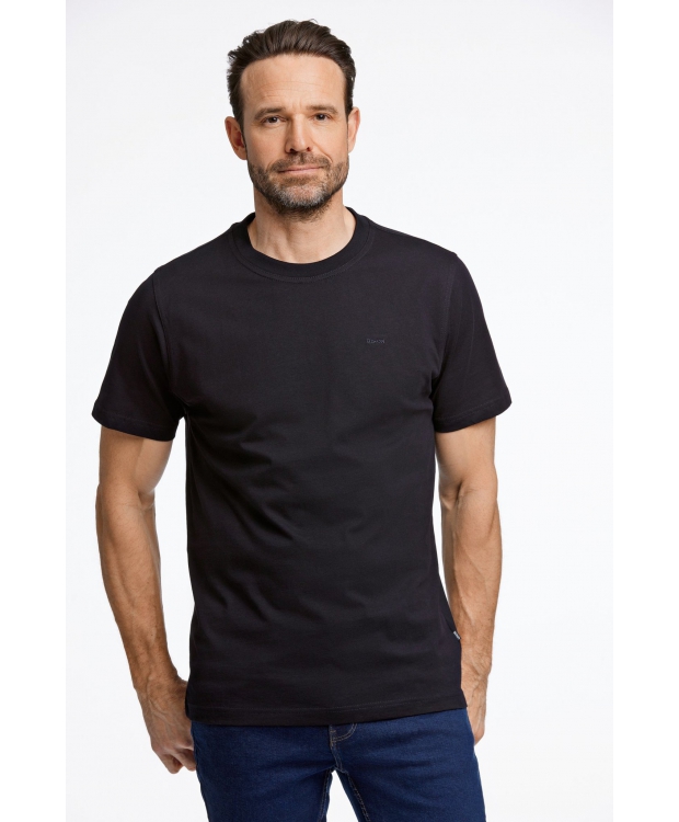 Bison t-shirt i Navy med rund hals til herre | Regular fit | billede 6