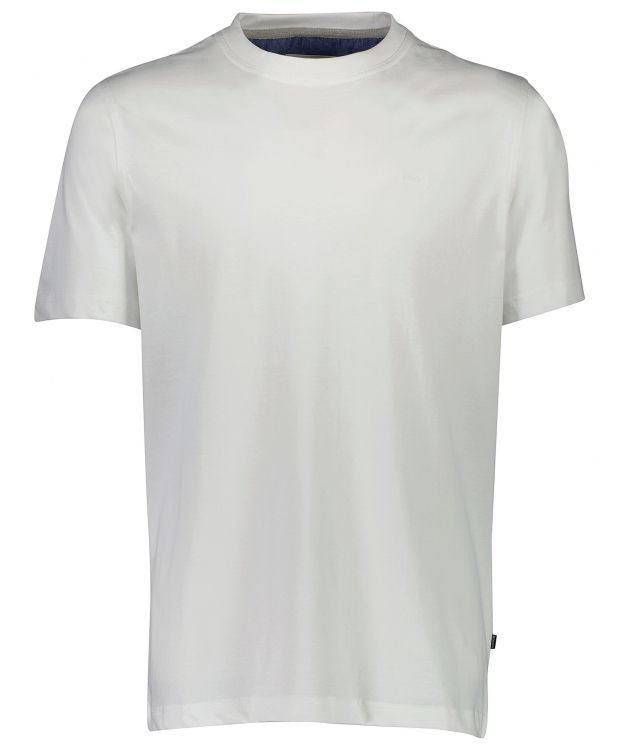 Bison t-shirt i Hvid med rund hals til herre | Regular fit | billede 1