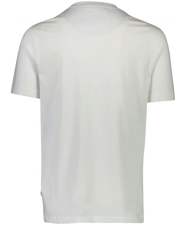 Bison t-shirt i Hvid med rund hals til herre | Regular fit | billede 2