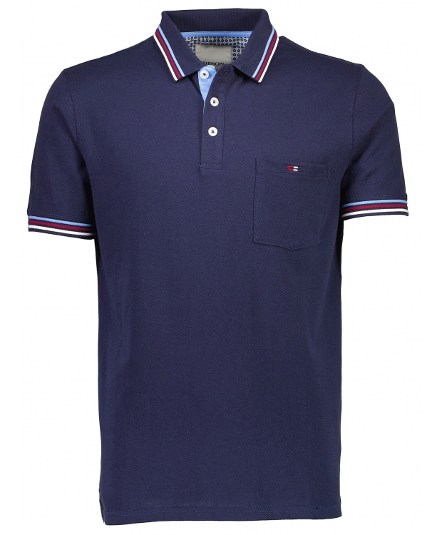 Bison polo i Navy til herre | Regular fit | billede 1