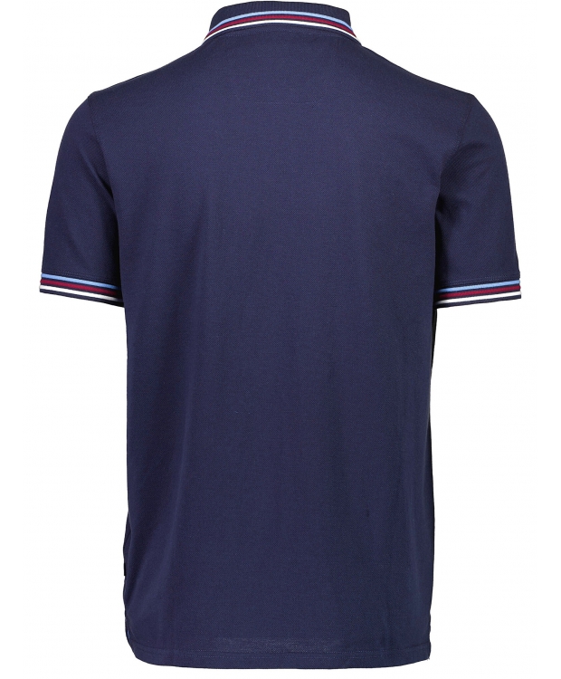 Bison polo i Navy til herre | Regular fit | billede 2