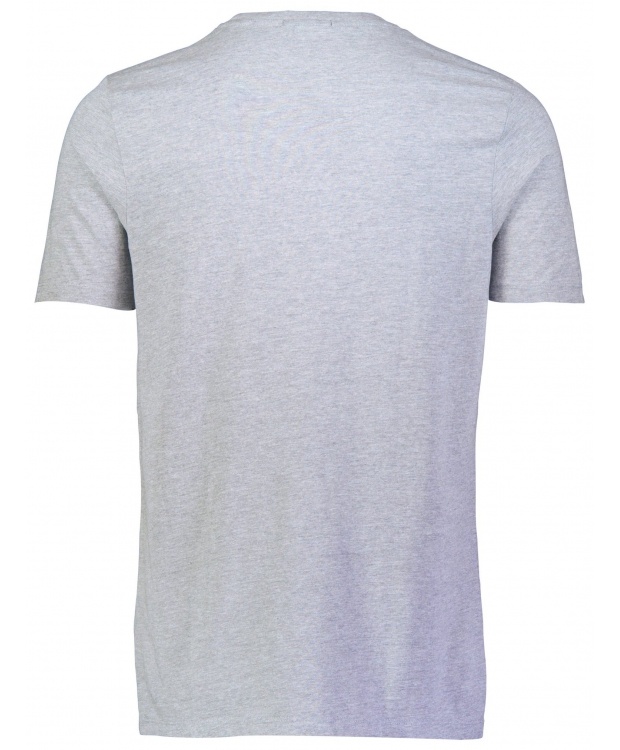Junk de Luxe t-shirt i lysegrå med rund hals til herre | Relaxed fit | billede 2