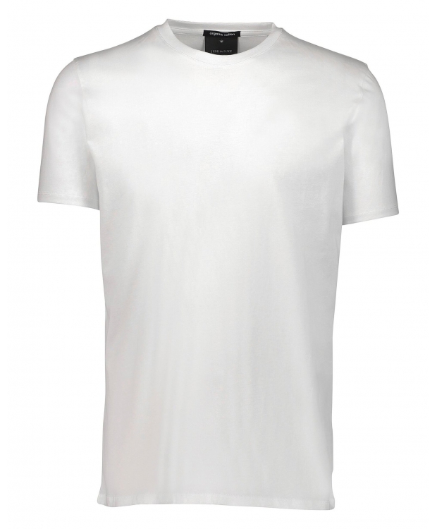 Junk de Luxe t-shirt i hvid med rund hals til herre | Relaxed fit | billede 1