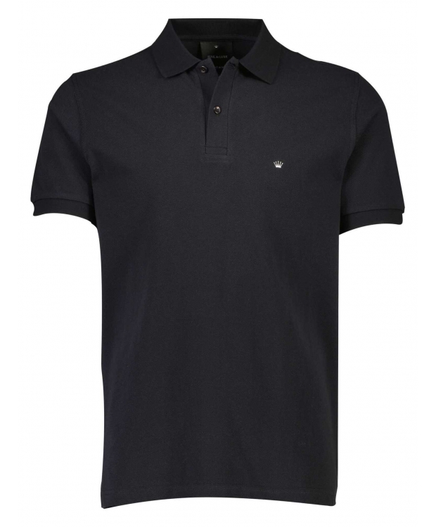 JUNK de LUXE polo i sort til herre | Regular fit | billede 1