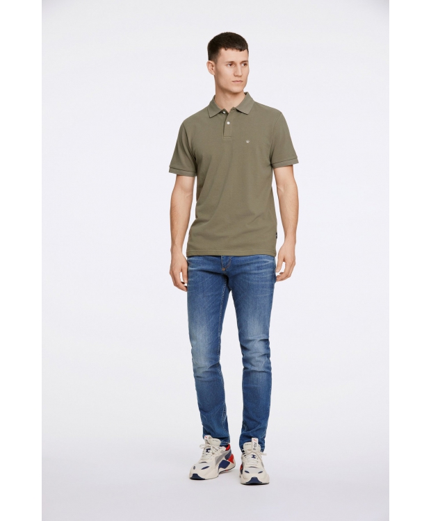 JUNK de LUXE polo i grøn til herre | Regular fit | billede 3