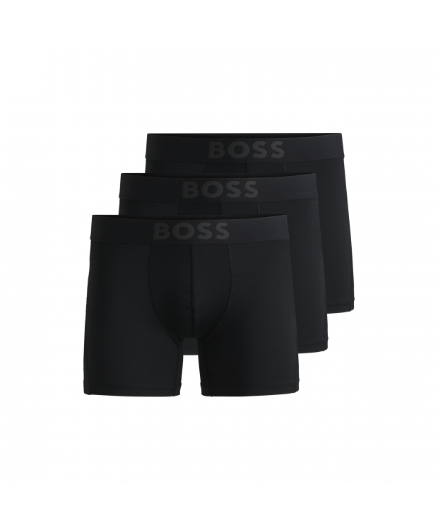 BOSS 3-pak active boksershorts i sort til herre billede 1