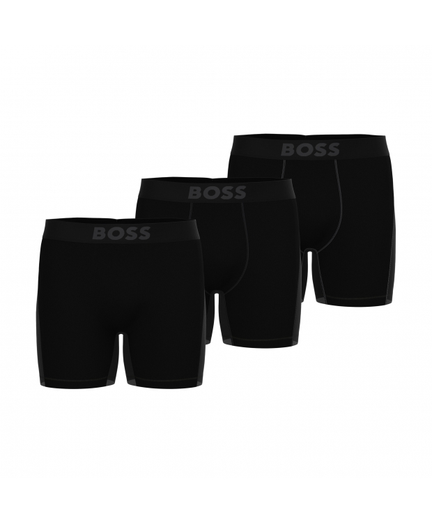BOSS 3-pak active boksershorts i sort til herre billede 2