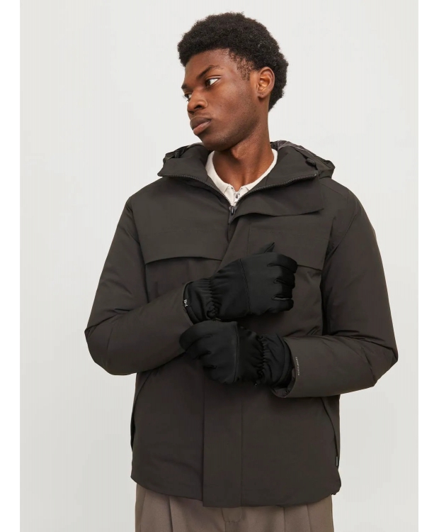 Jack & Jones handsker i sort til herre billede 2