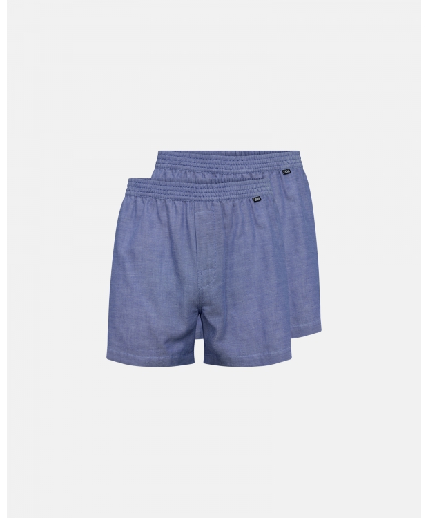 JBS 2-pak boxershorts i blå til herre billede 1