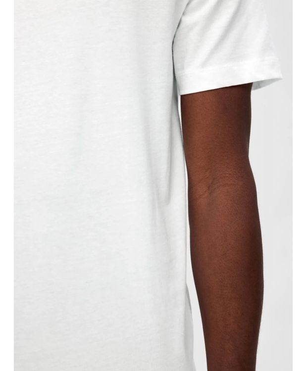 Selected Homme 3pak t-shirt i hvid til herre billede 4