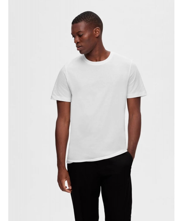 Selected Homme 3pak t-shirt i multifarvet til herre billede 2