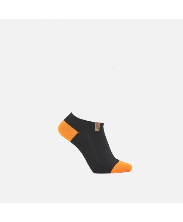 iZ Sock 6-pak bambusankelstrømper med farvet hæl og tå til børn billede 6
