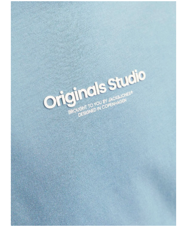 Jack & Jones T-shirt Crew-Neck i Mountain Spring til drenge billede 3