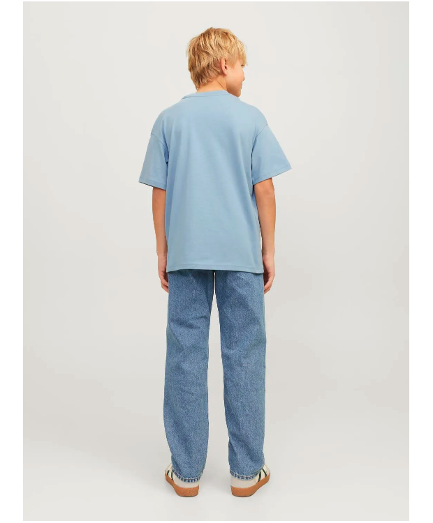 Jack & Jones T-shirt Crew-Neck i Mountain Spring til drenge billede 6
