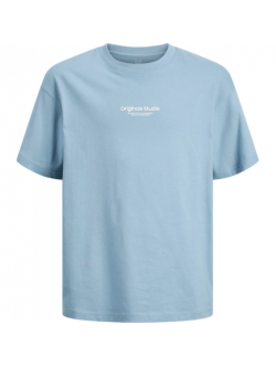 Jack & Jones T-shirt Crew-Neck i Mountain Spring til drenge