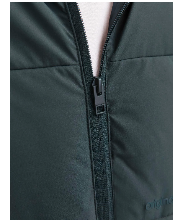 Jack & Jones Pufferjakke i grøn til drenge billede 6