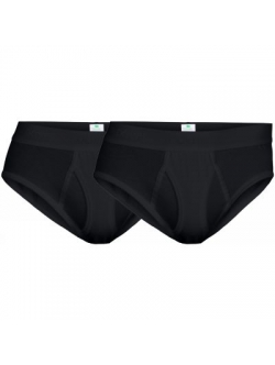 3 par Dovre GOTS briefs 2-pak sort til herre