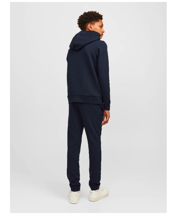 Jack & Jones Hoodie i navy til drenge billede 4