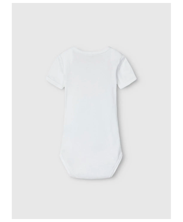 Name It 3pak Bodystockings i hvid til baby billede 3