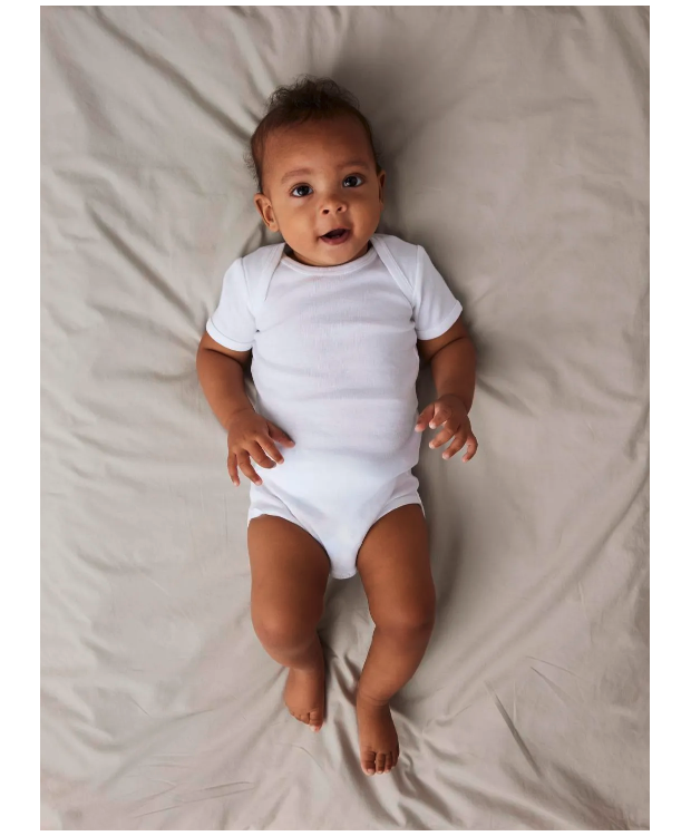 Name It 3pak Bodystockings i hvid til baby billede 2
