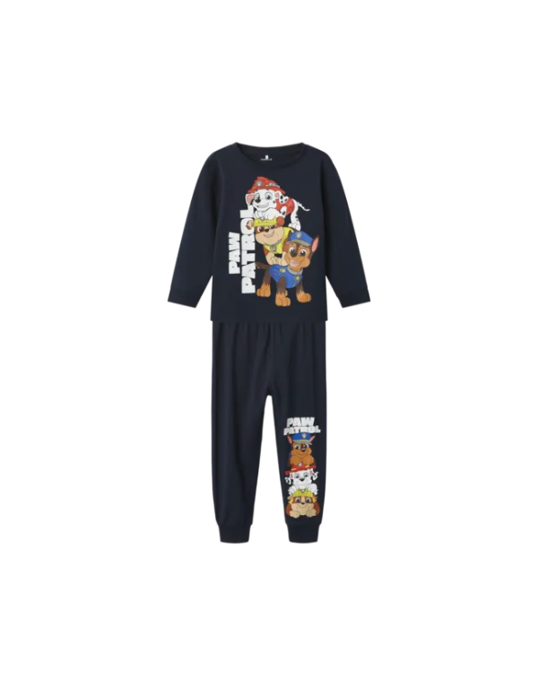 Name It Nattøjsæt "Paw Patrol" i Dark Sapphire til drenge billede 1