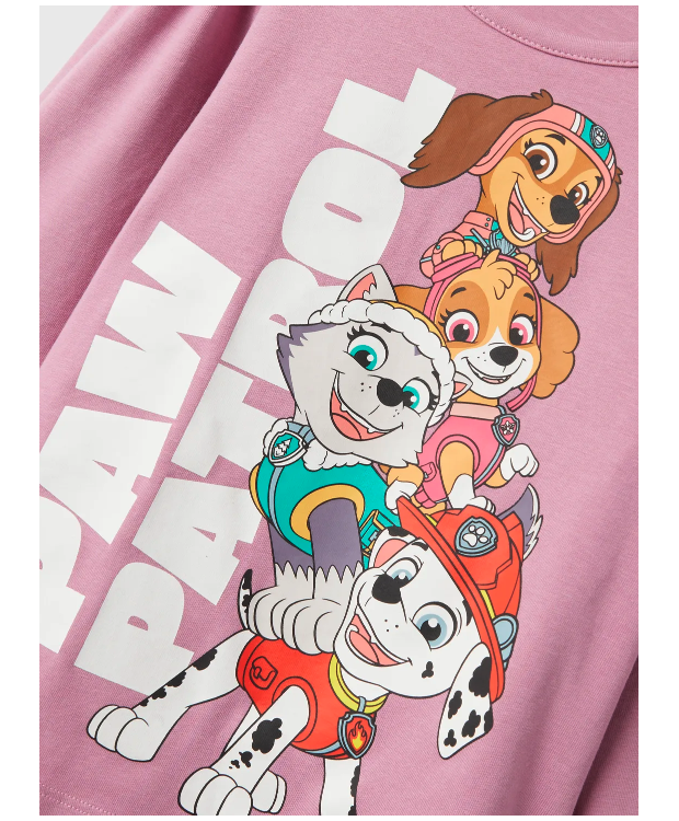 Name It Nattøjsæt "Paw Patrol" i lyserød til piger billede 2