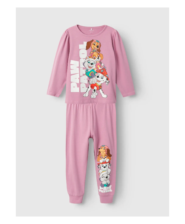 Name It Nattøjsæt "Paw Patrol" i lyserød til piger billede 5