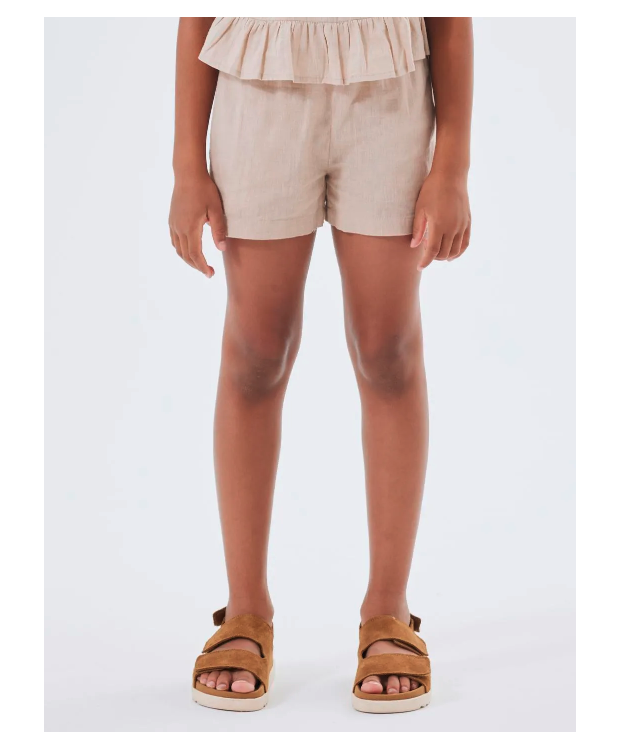Name It Pull Up Shorts i Beige til piger billede 6