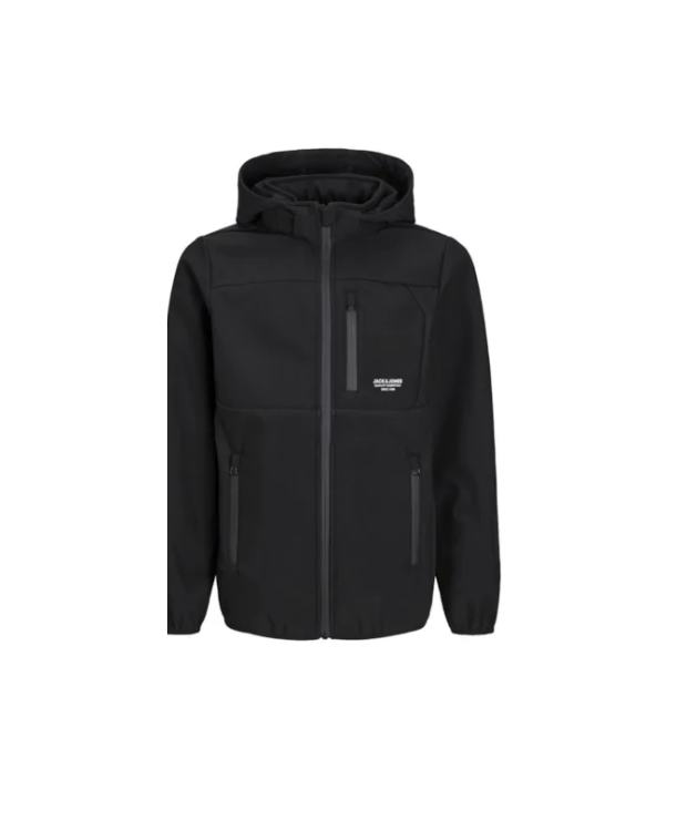 Jack & Jones Overgangsjakke i sort til drenge billede 1