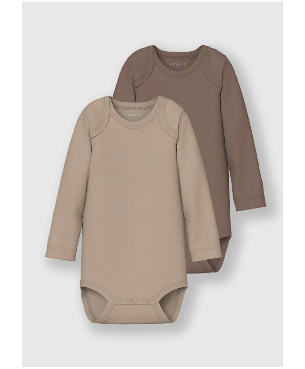 Name It 2pak Bodystockings til baby billede 2
