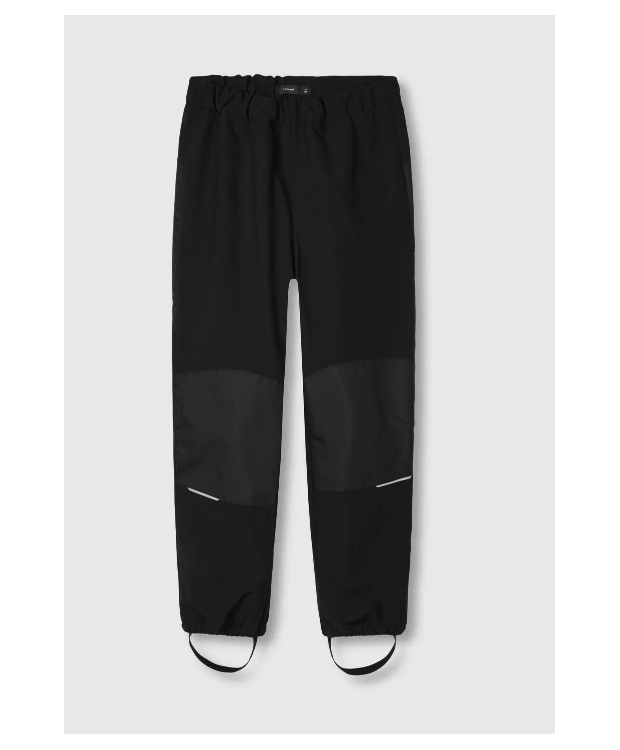 Name It Vandtæt Softshell Bukser i sort til børn billede 1