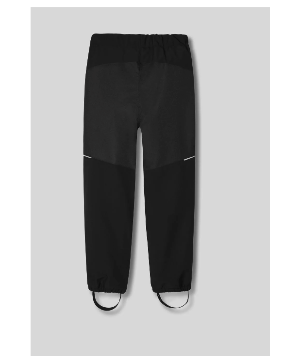 Name It Vandtæt Softshell Bukser i sort til børn billede 2