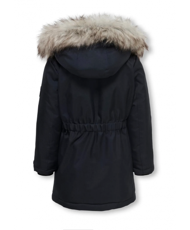 KIDS ONLY jakke med faux fur i nightsky til piger billede 2