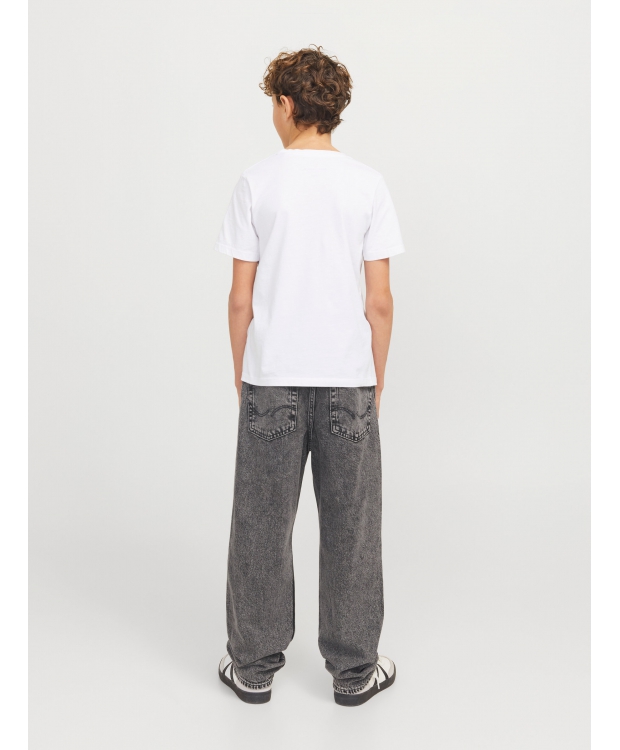 Jack & Jones Junior bukser i  grå denim til drenge billede 6