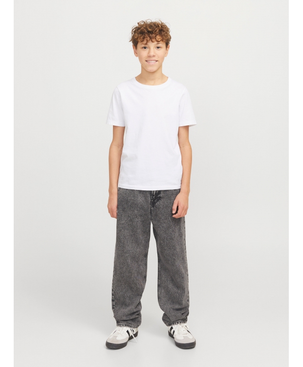 Jack & Jones Junior bukser i  grå denim til drenge billede 1
