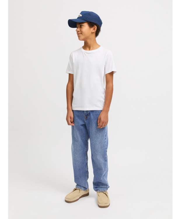 Jack & Jones Junior bukser i blå denim til drenge billede 1
