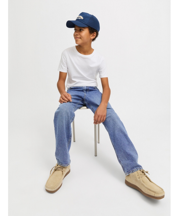 Jack & Jones Junior bukser i blå denim til drenge billede 7