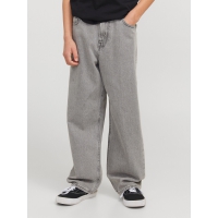 Jack & Jones Junior bukser i lysegrå denim til drenge
