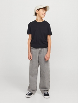 Jack & Jones Junior bukser i lysegrå denim til drenge